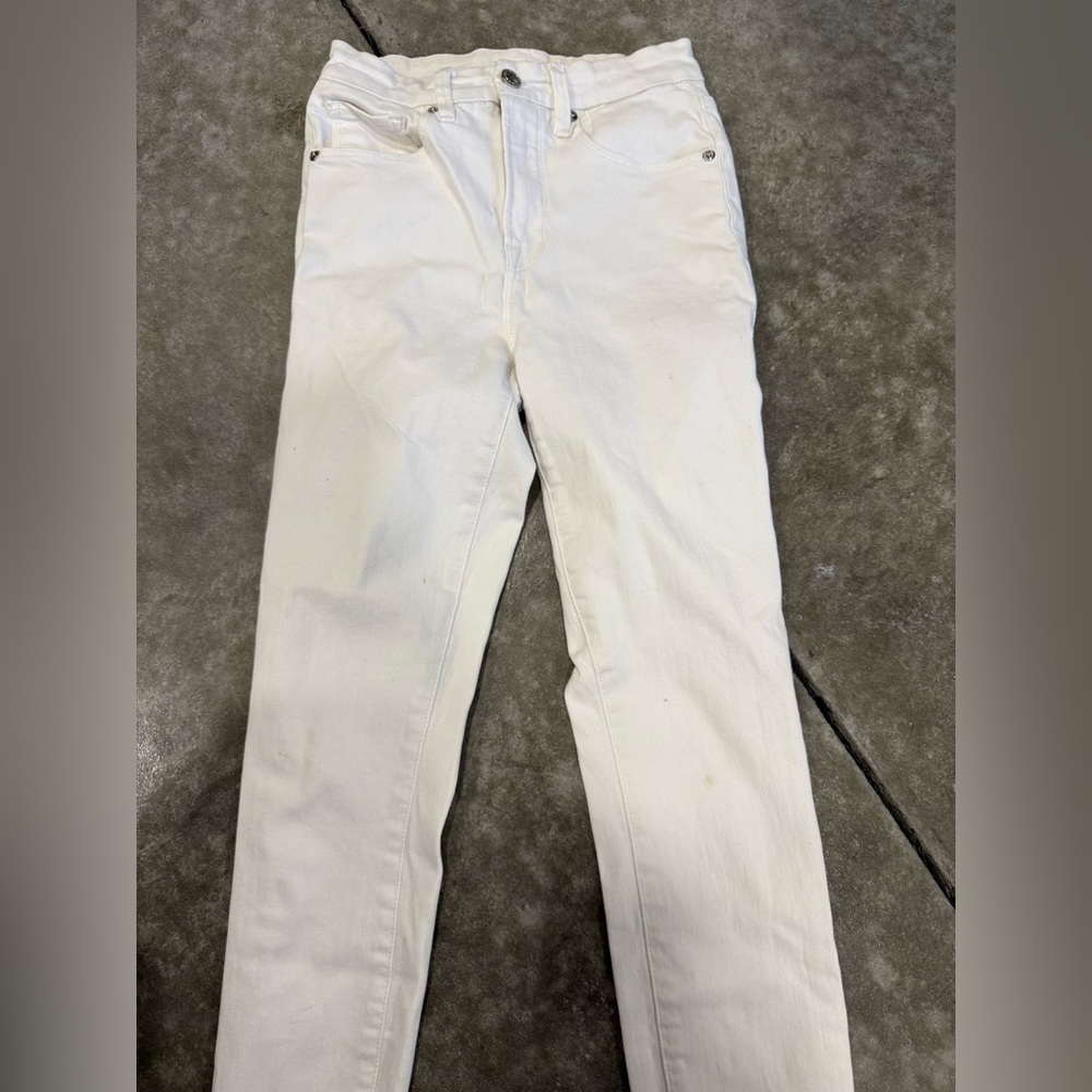 Good American White Denim Jeans